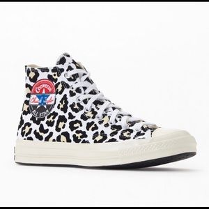CONVERSE LEOPARD CHUCK TAYLORS! 🎉🎉🎊🎉